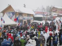 ќткрытие горнолыжного сезона в Ўерегеше 17 но¤бр¤ 2012